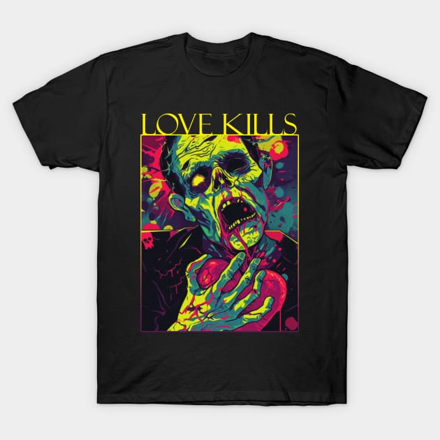 Love Kills T-Shirt by Don Diego